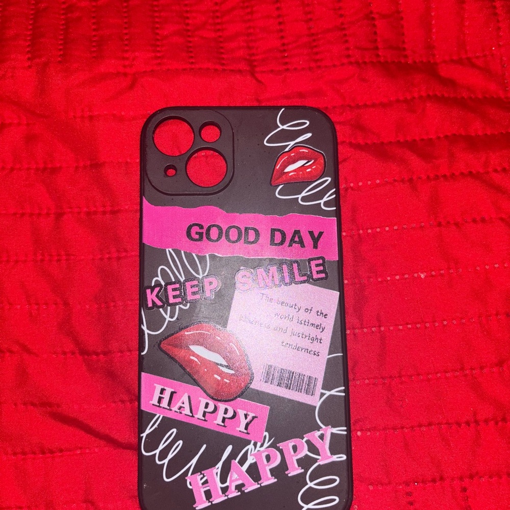 Black and Pink Phone Case
